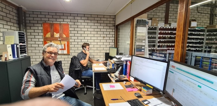 Werkvoorbereiding voor rolgordijnen
