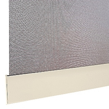 Onderlat paneelgordijnen Recht 4cm RAL 9001