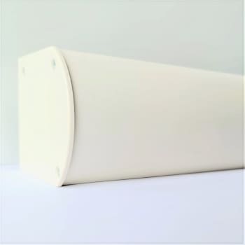 Cassette duo rolgordijn Ral 9010 Rond