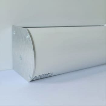 Cassette duo rolgordijn design wit Ral 9003